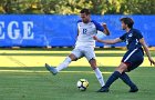 Men's Soccer vs Brandeis  Wheaton Men's Soccer vs Brandeis University. - Photo by Keith Nordstrom : Wheaton, Soccer, Brandeis, MSoc2019